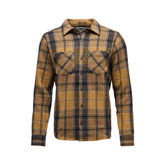 Flax-Black Plaid