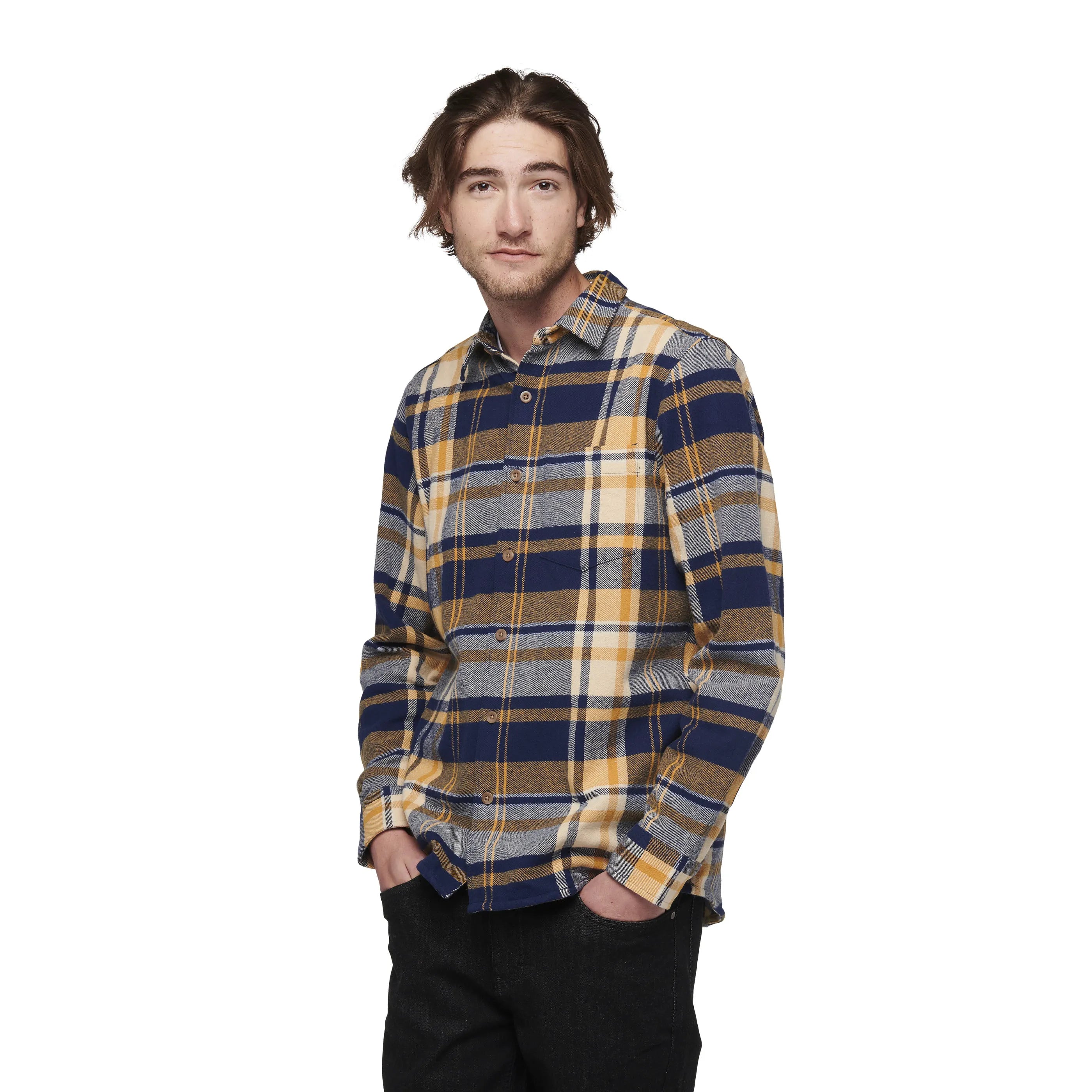 Black-Flax Plaid