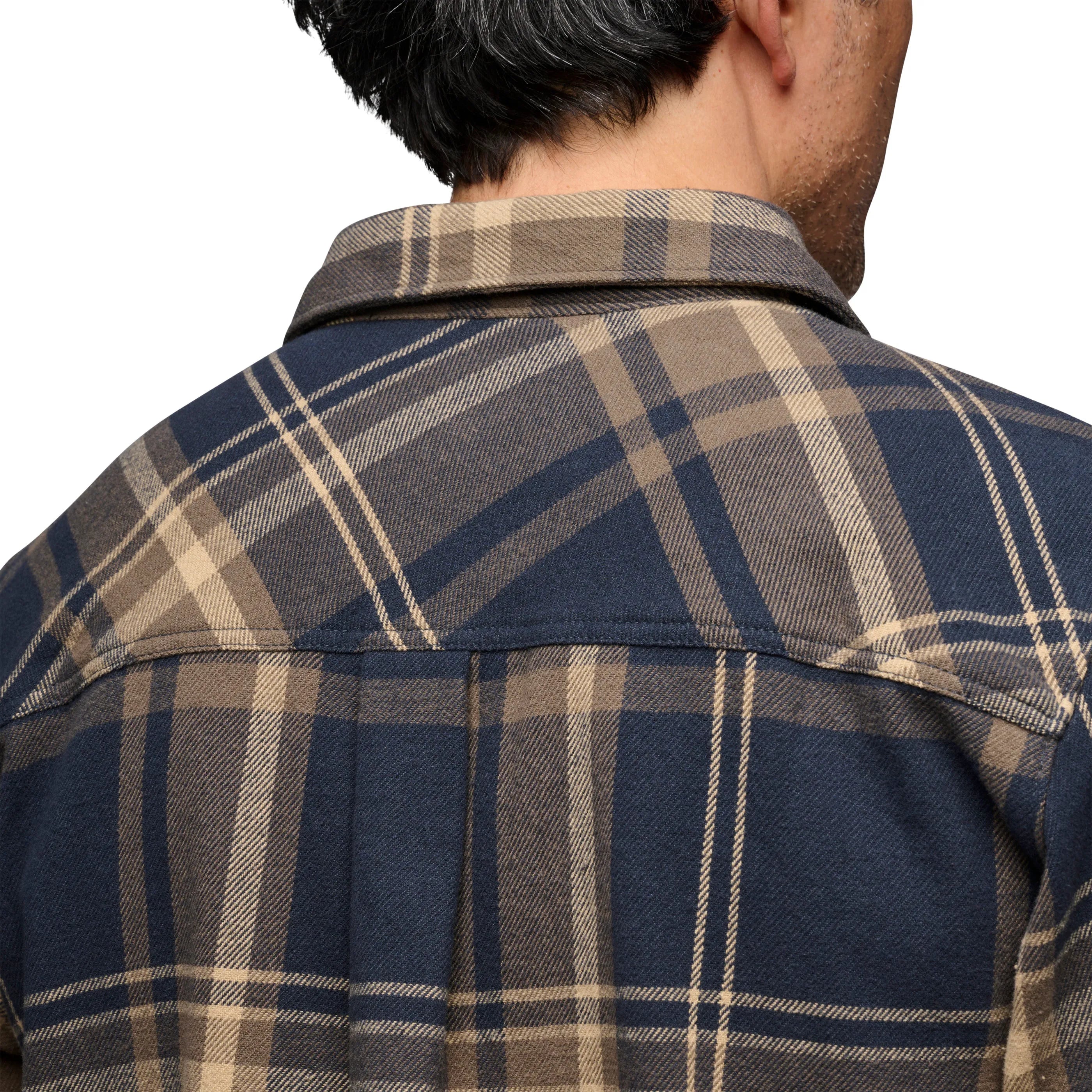 Clay-Off White Plaid