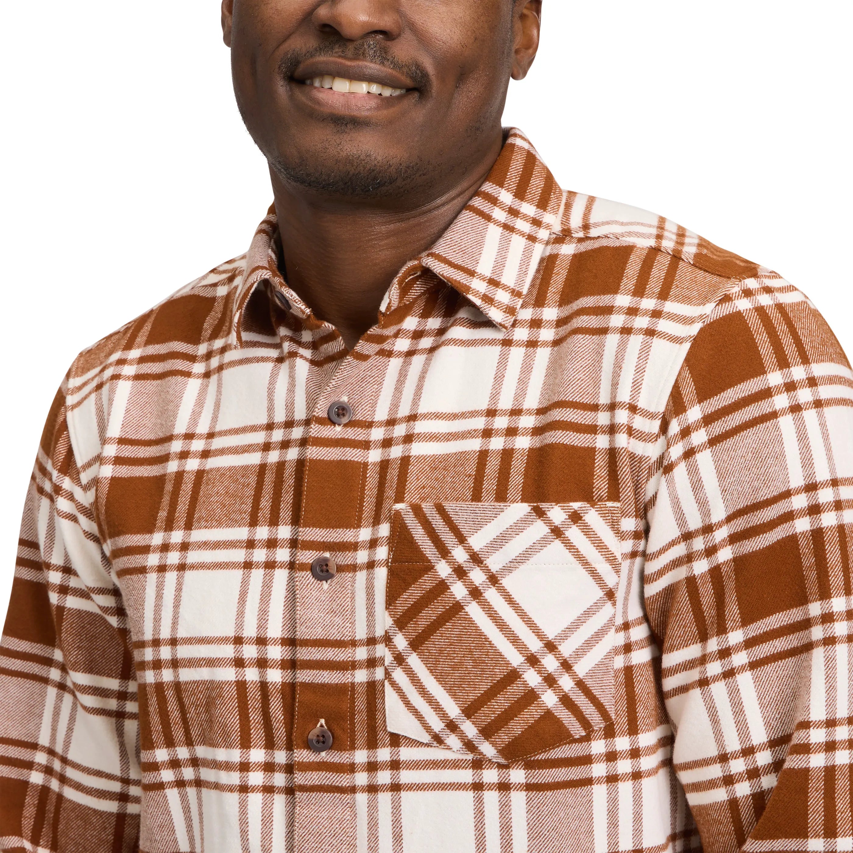 Charcoal-Walnut Plaid