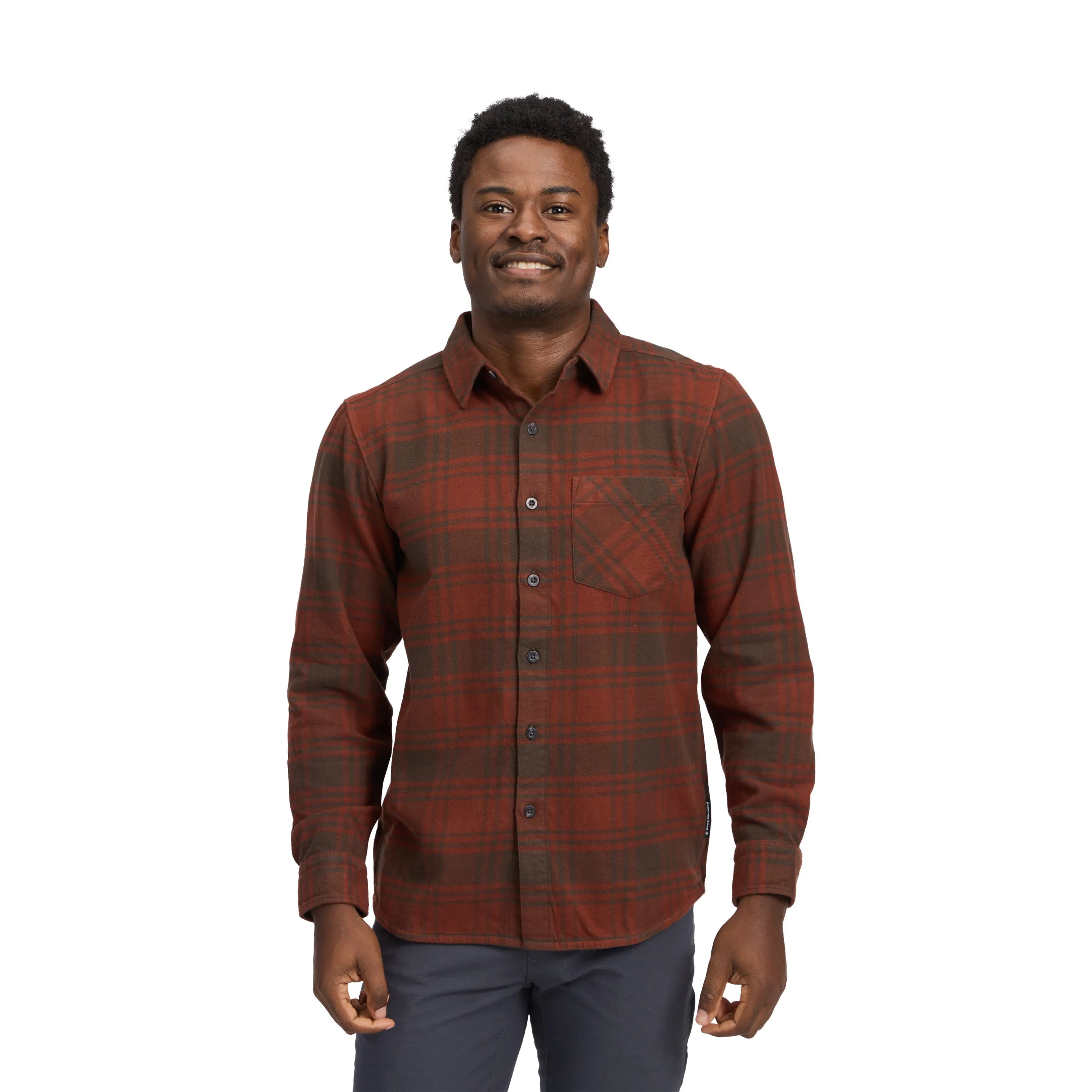 Clay-Off White Plaid