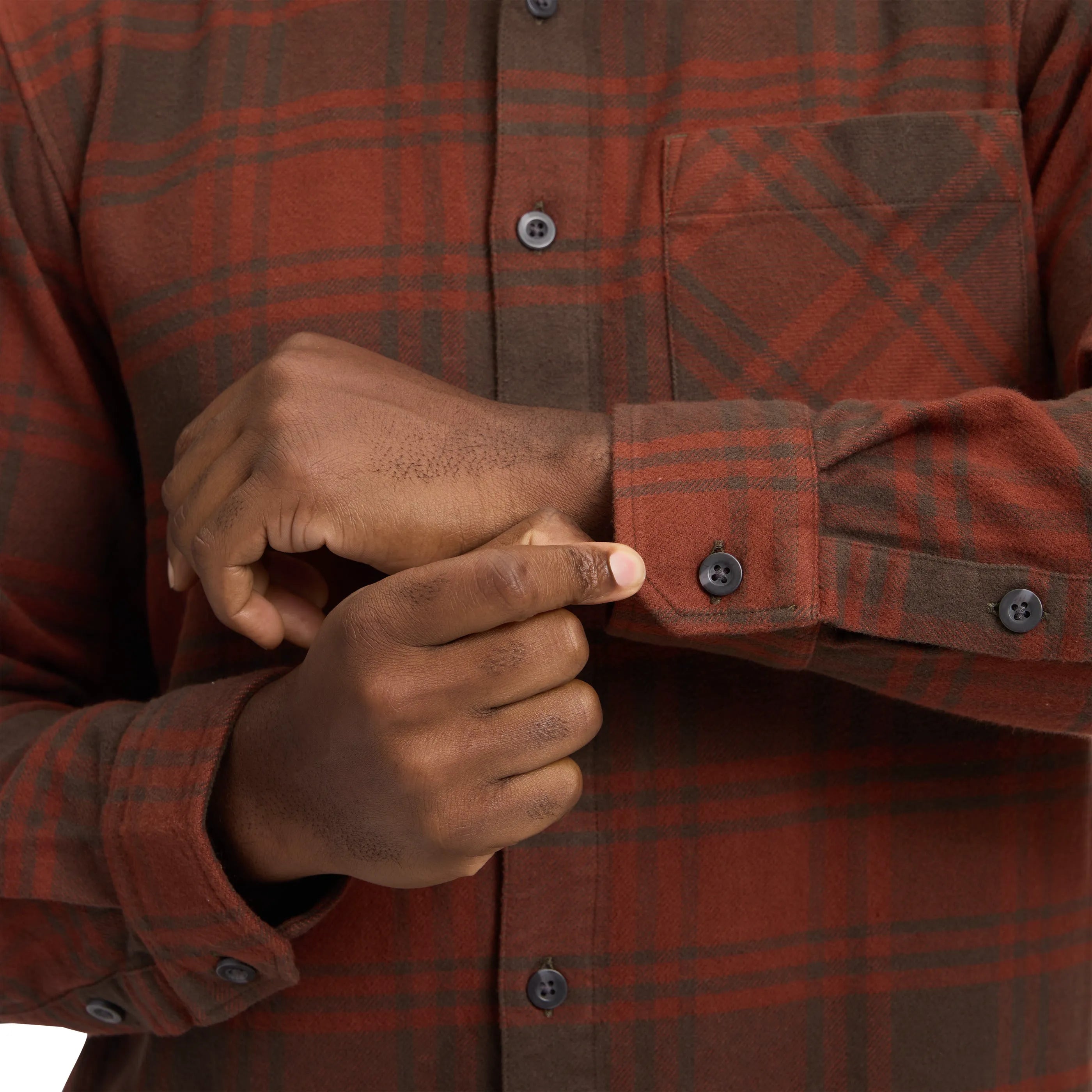 Charcoal-Walnut Plaid