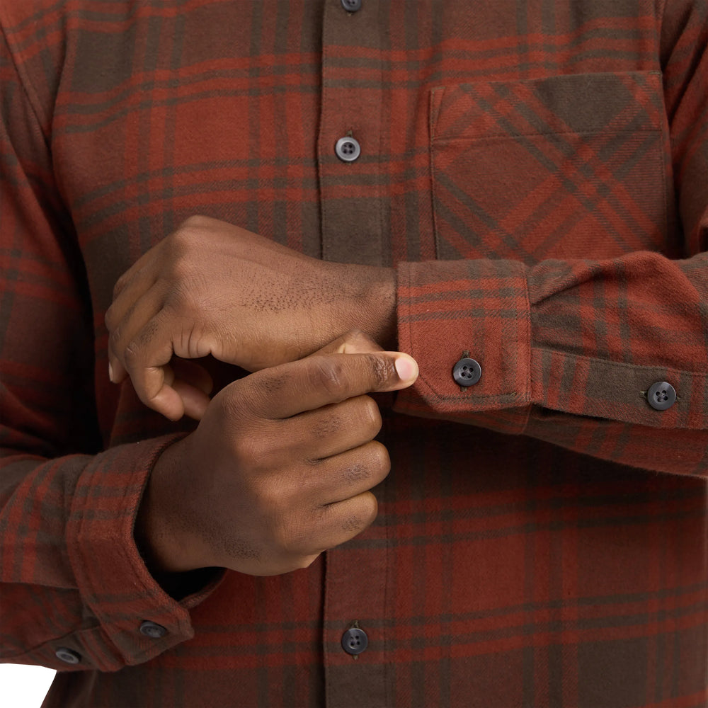 Charcoal-Walnut Plaid