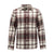 Burgundy-Off White Plaid
