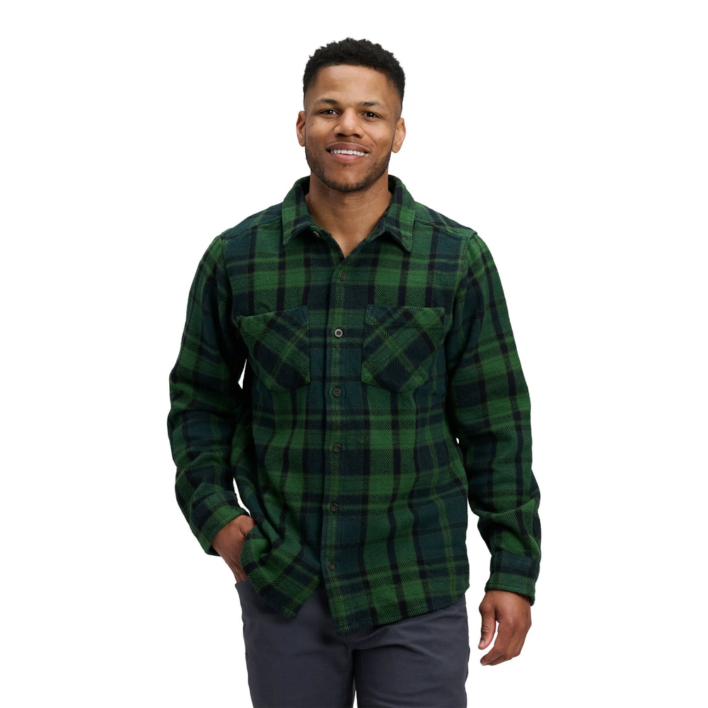 Burgundy-Off White Plaid