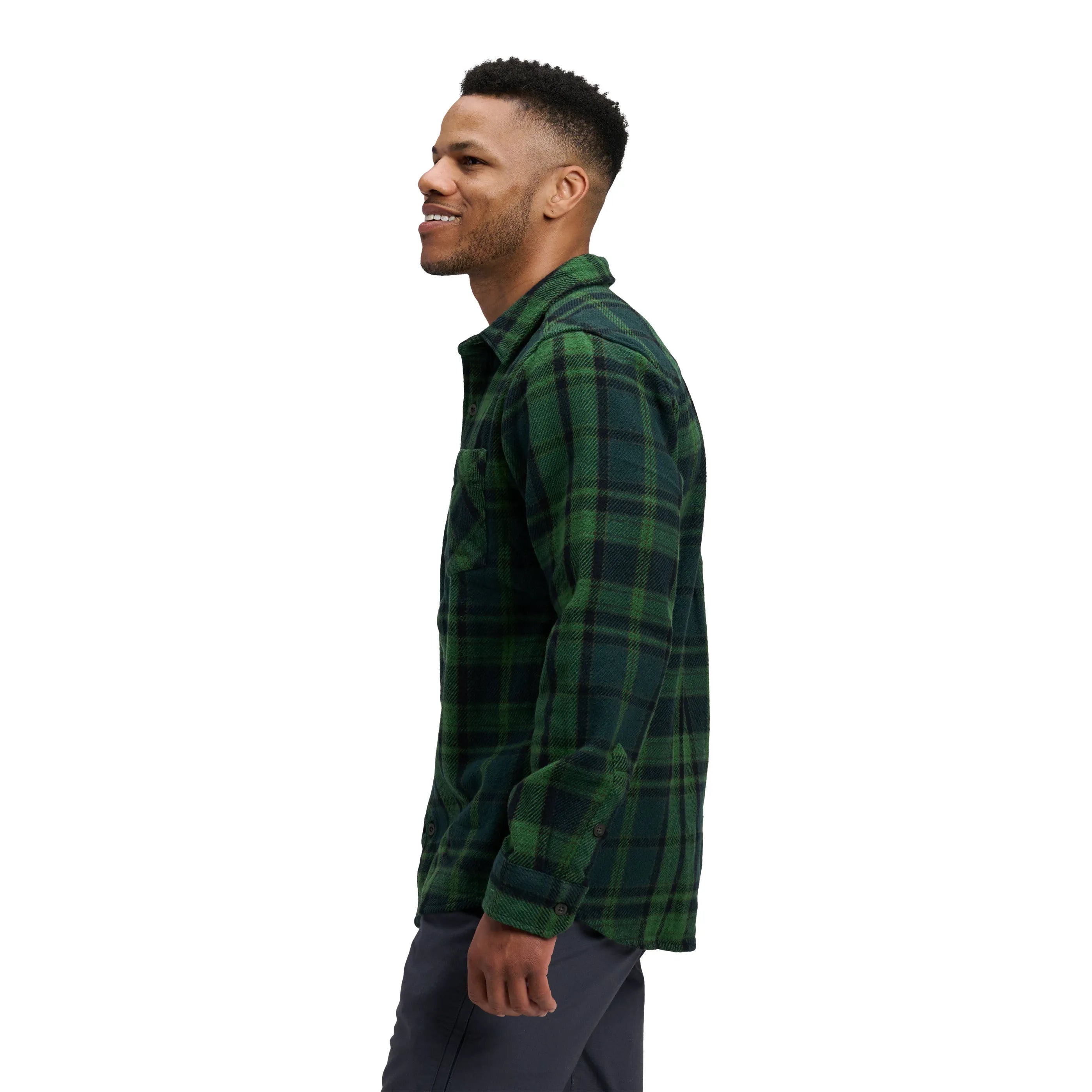 Burgundy-Off White Plaid
