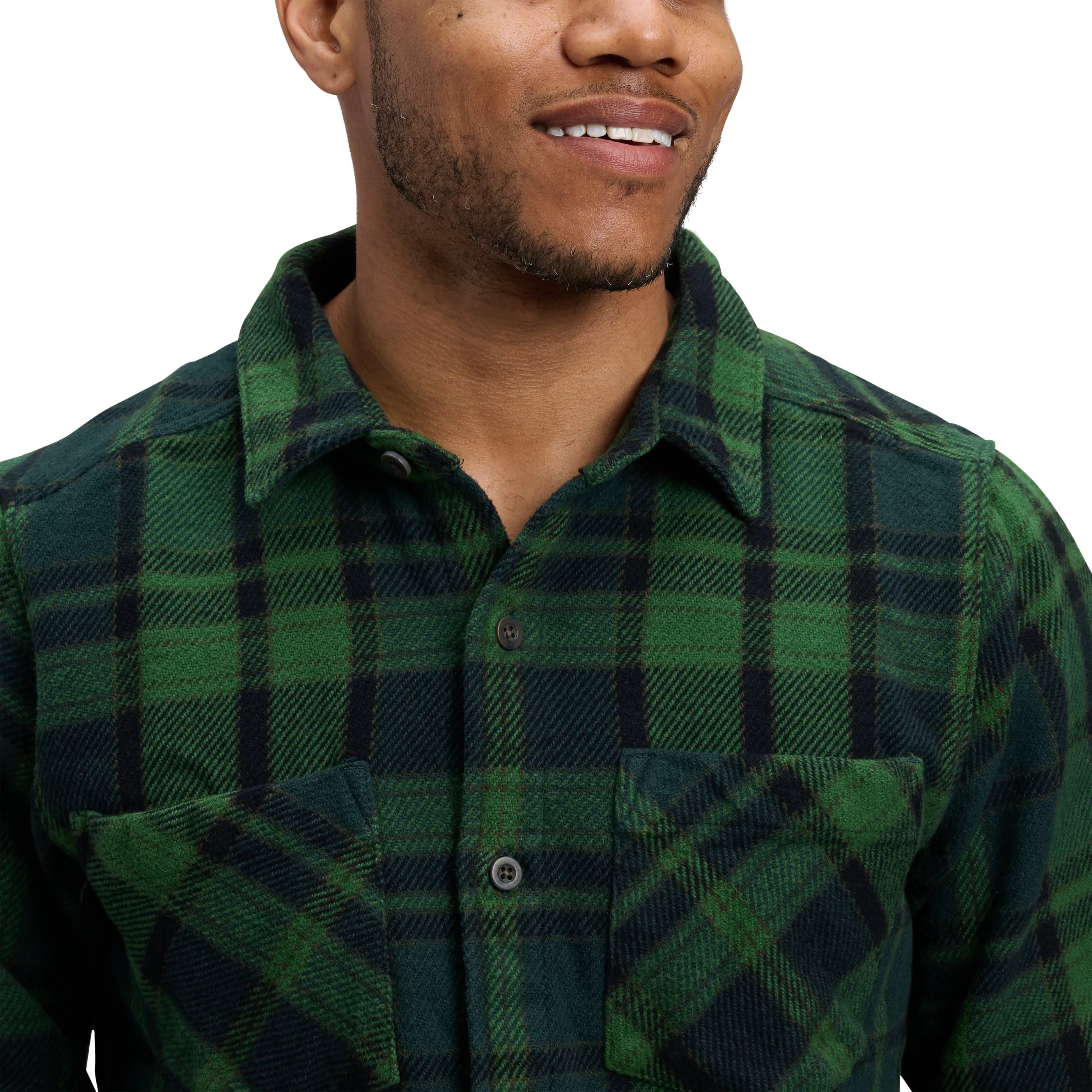 Burgundy-Off White Plaid
