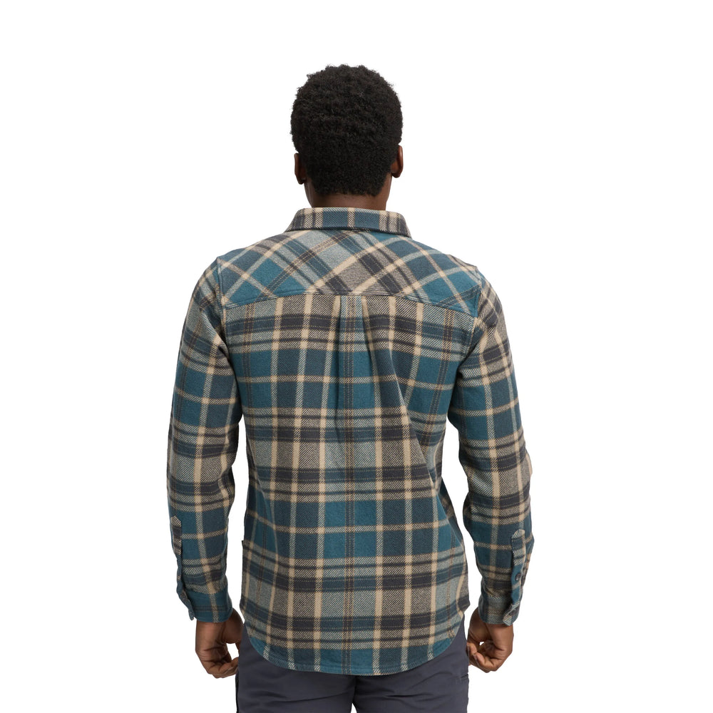 Flax-Black Plaid
