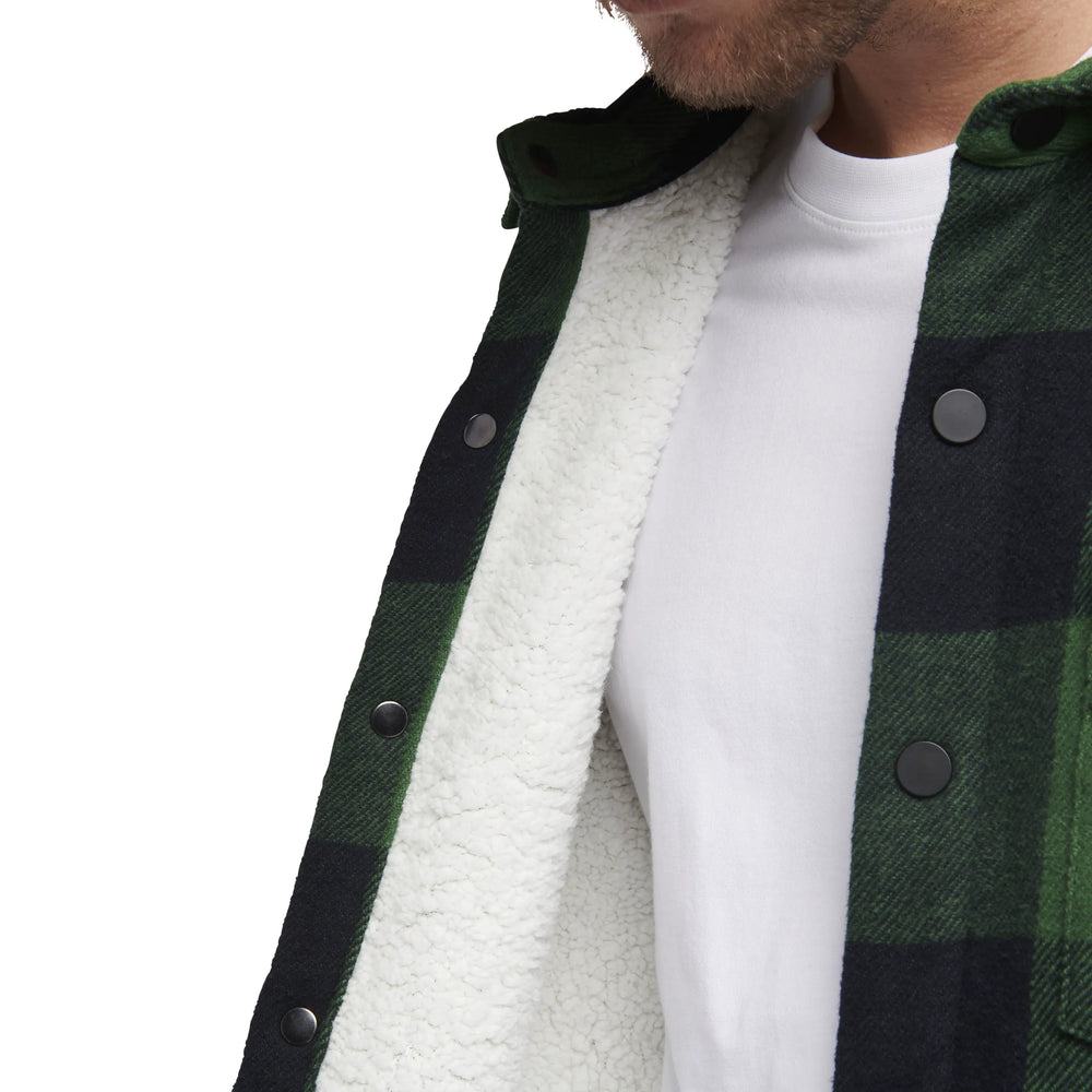 Black-Off White Plaid
