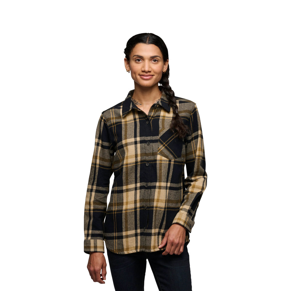 Khaki-Black Plaid