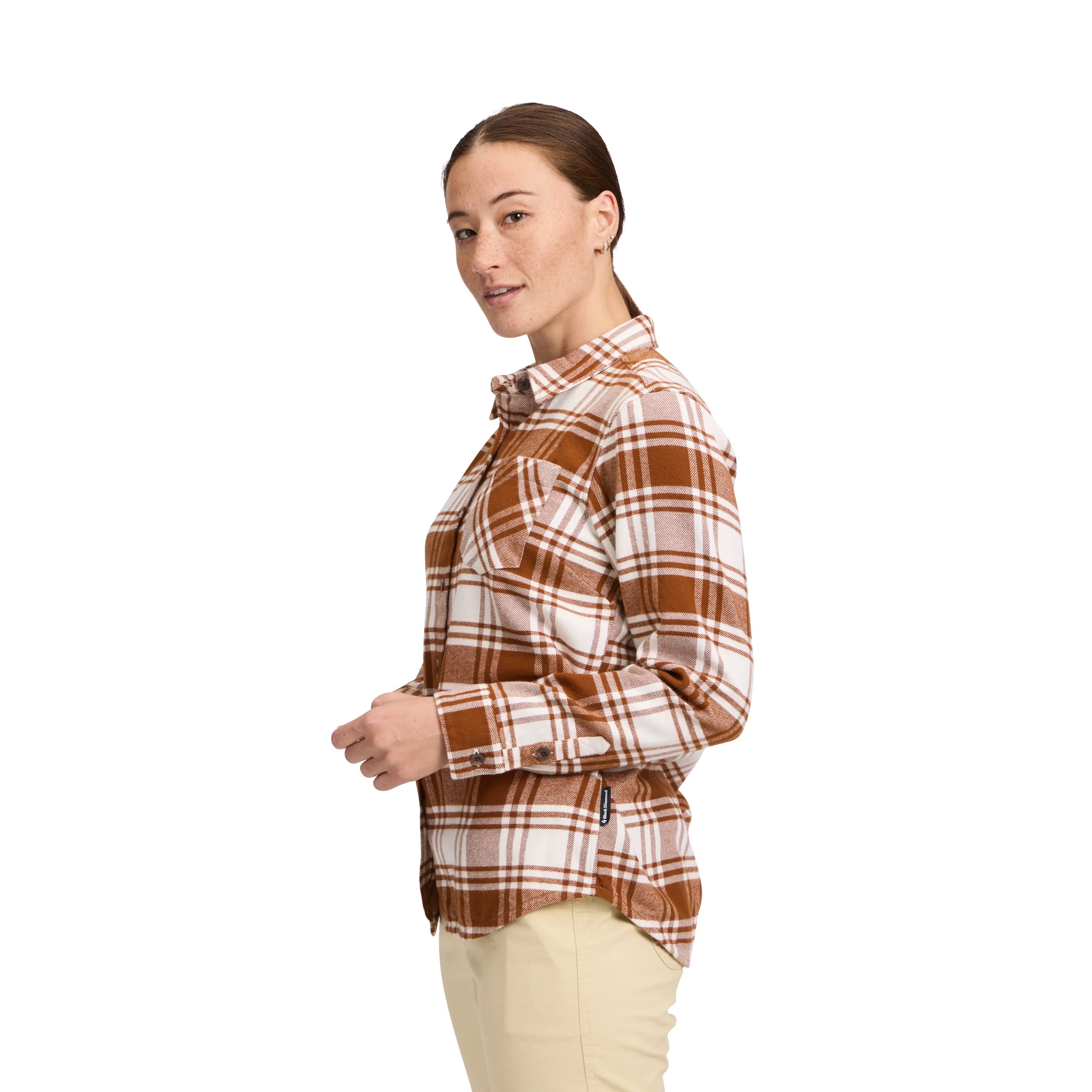 Khaki-Black Plaid