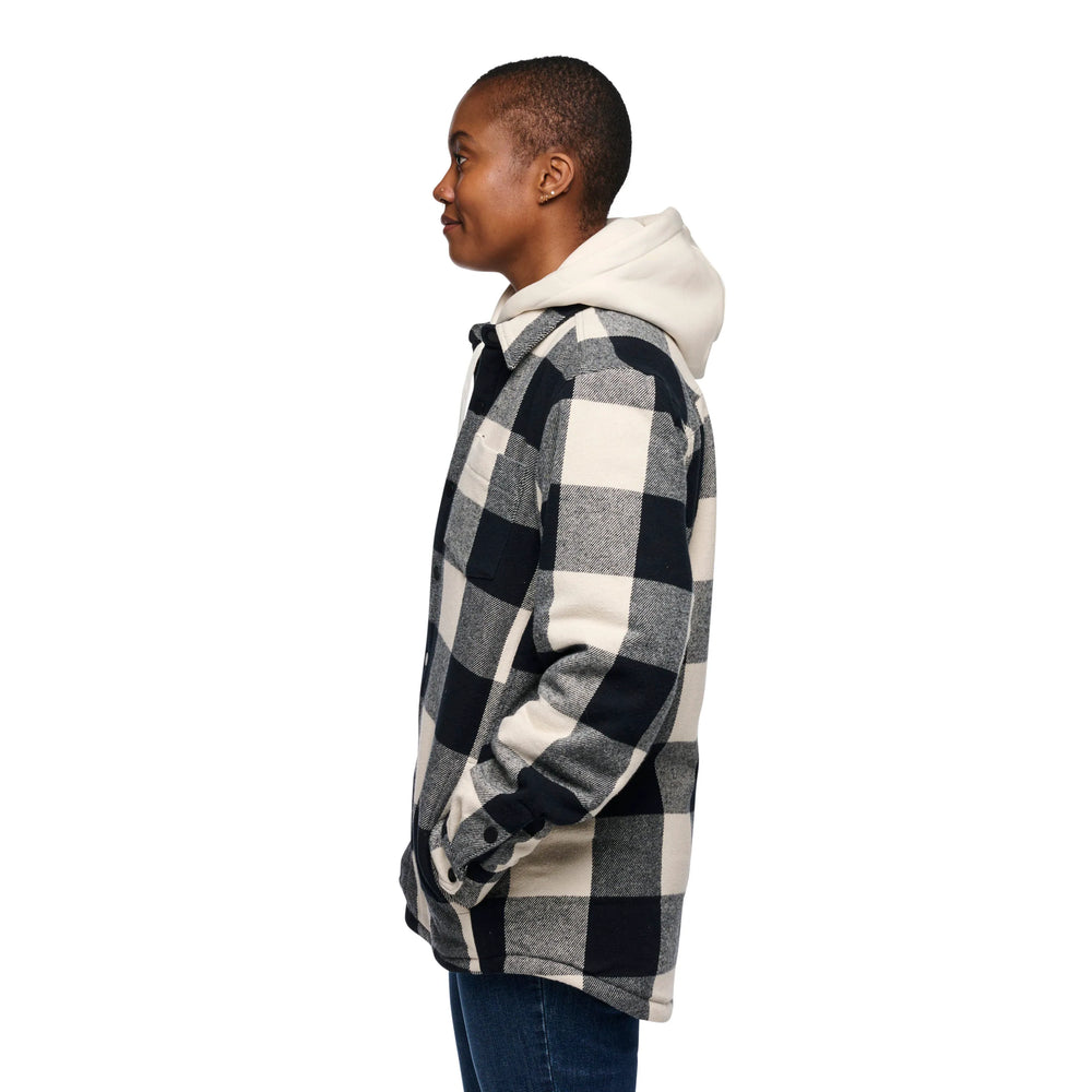 Pale Mauve-Off White Plaid