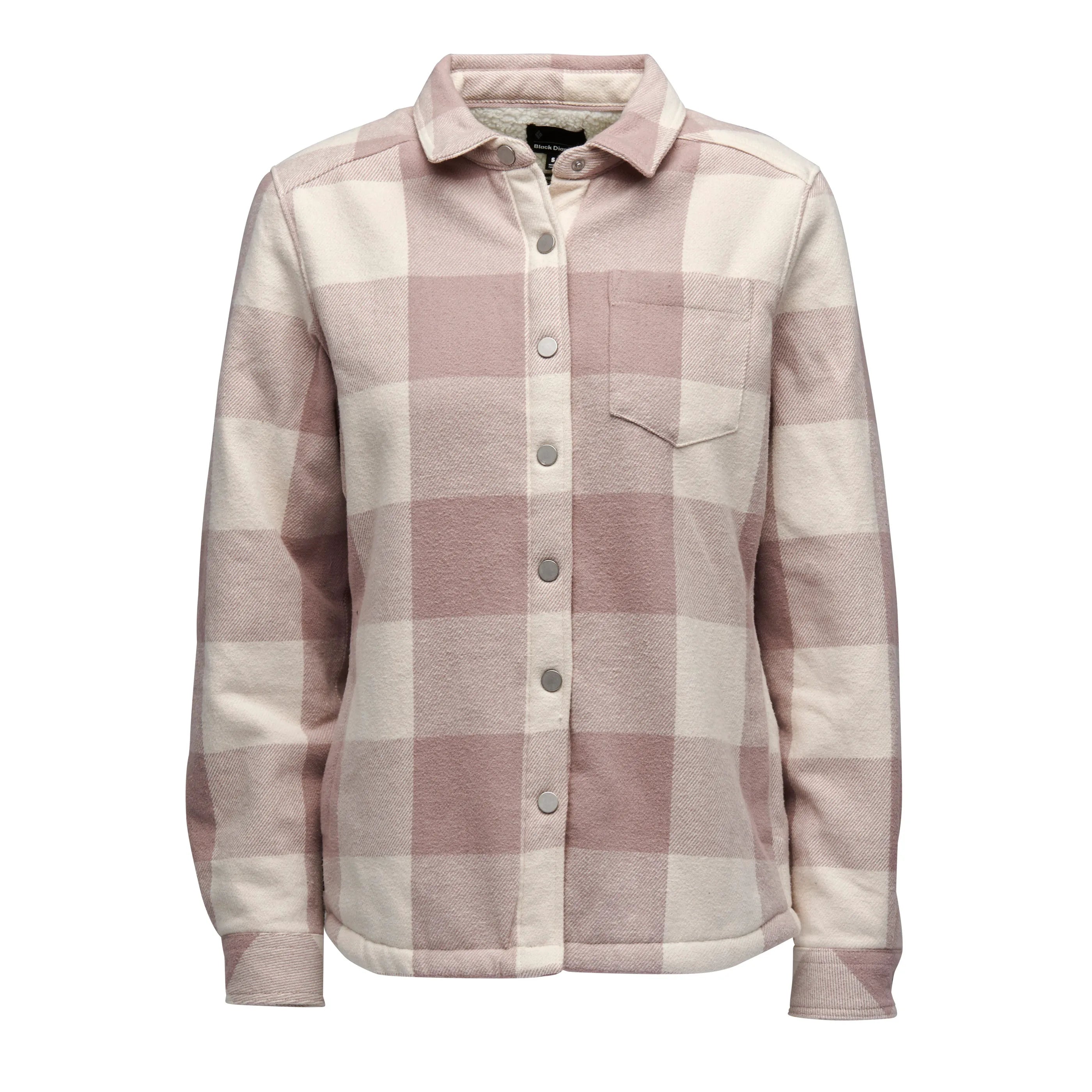Pale Mauve-Off White Plaid