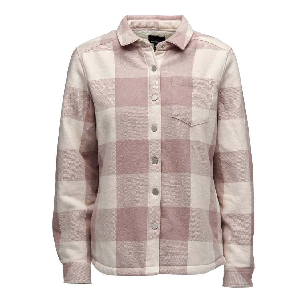 Pale Mauve-Off White Plaid